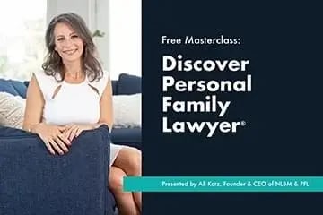 Discover personal family lawyer masterclass - nlbm book resource